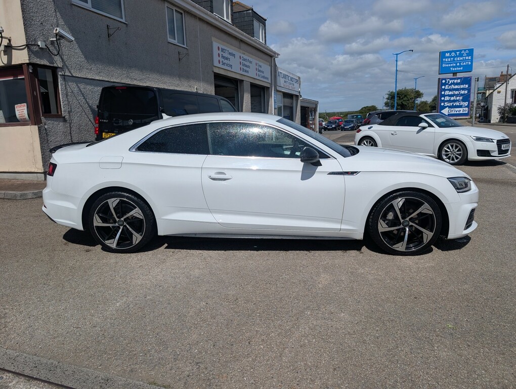 Audi A5 2.0 Tdi Ultra S Line White #3