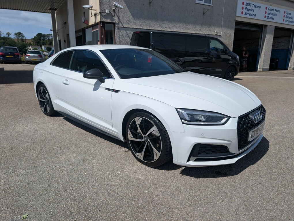 Audi A5 2.0 Tdi Ultra S Line White #2