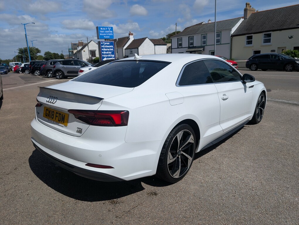 Audi A5 2.0 Tdi Ultra S Line White #4