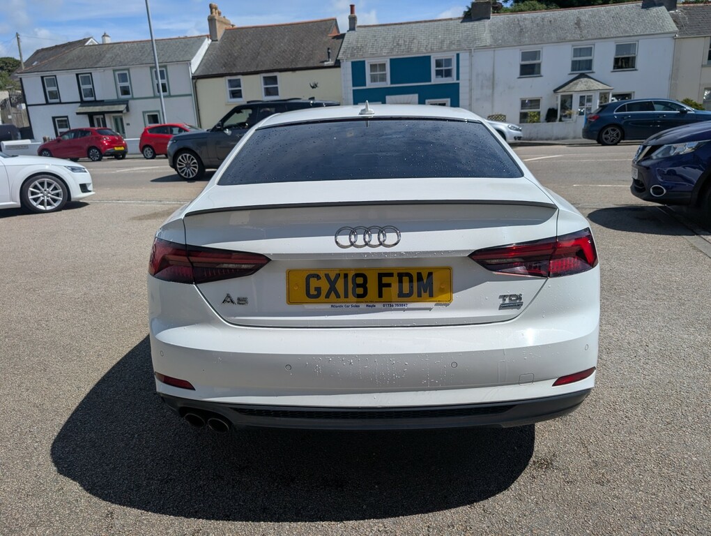 Audi A5 2.0 Tdi Ultra S Line White #5
