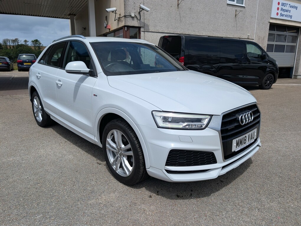 Audi Q3 2.0 Tdi S Line Edition White