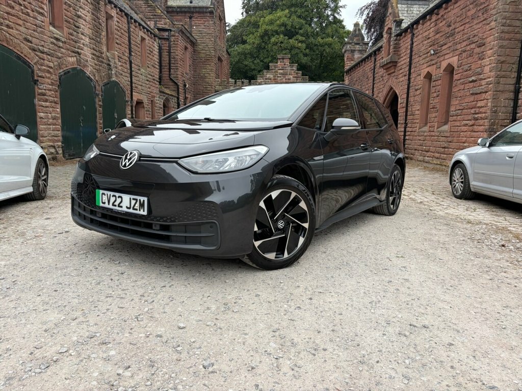 Volkswagen ID.3 Pro Performance 58Kwh Life Hatchback Grey #2