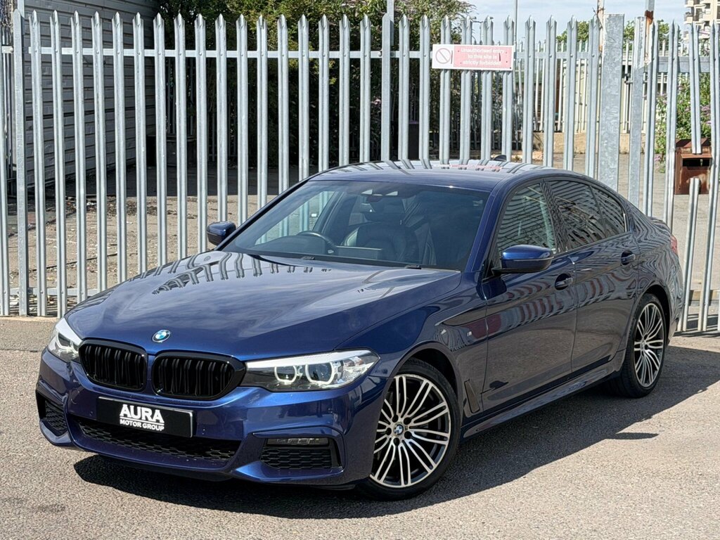 BMW 5 Series 2.0 520D M Sport Euro 6 Ss Blue #6