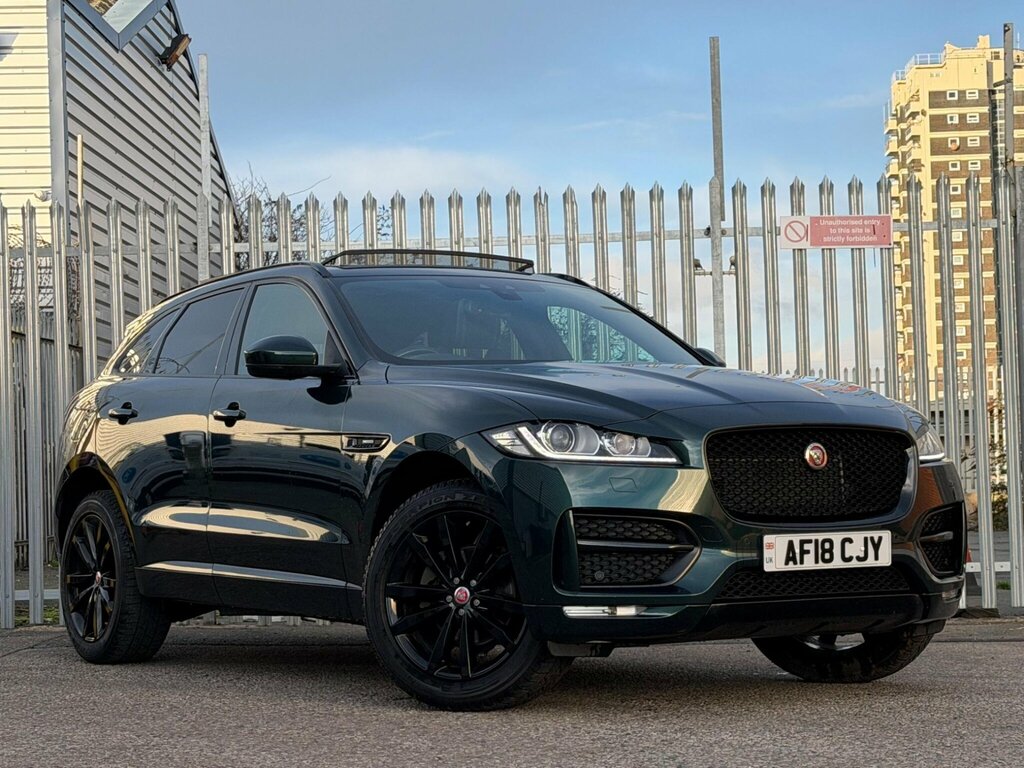 Jaguar F-Pace 2.0 D240 R-sport Awd Euro 6 Ss Green #2