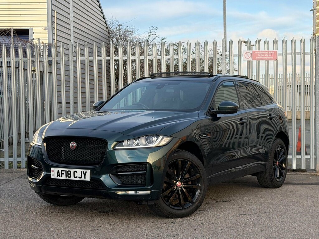 Jaguar F-Pace 2.0 D240 R-sport Awd Euro 6 Ss Green #4