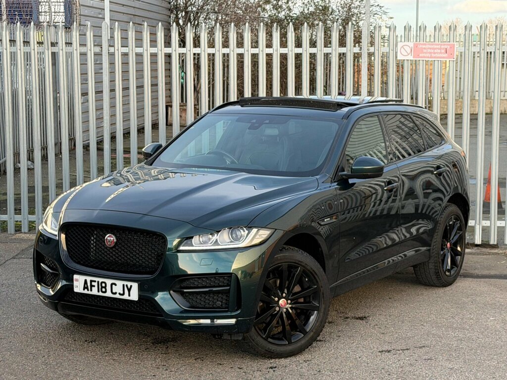 Jaguar F-Pace 2.0 D240 R-sport Awd Euro 6 Ss Green #6