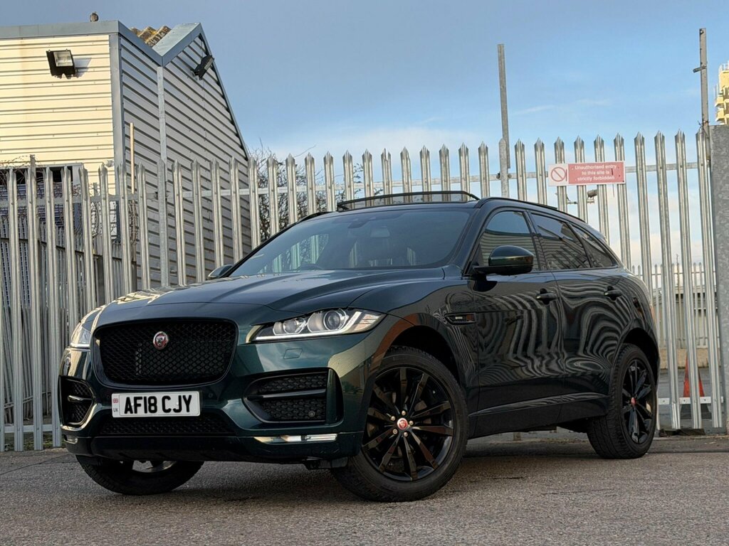 Jaguar F-Pace 2.0 D240 R-sport Awd Euro 6 Ss Green #5