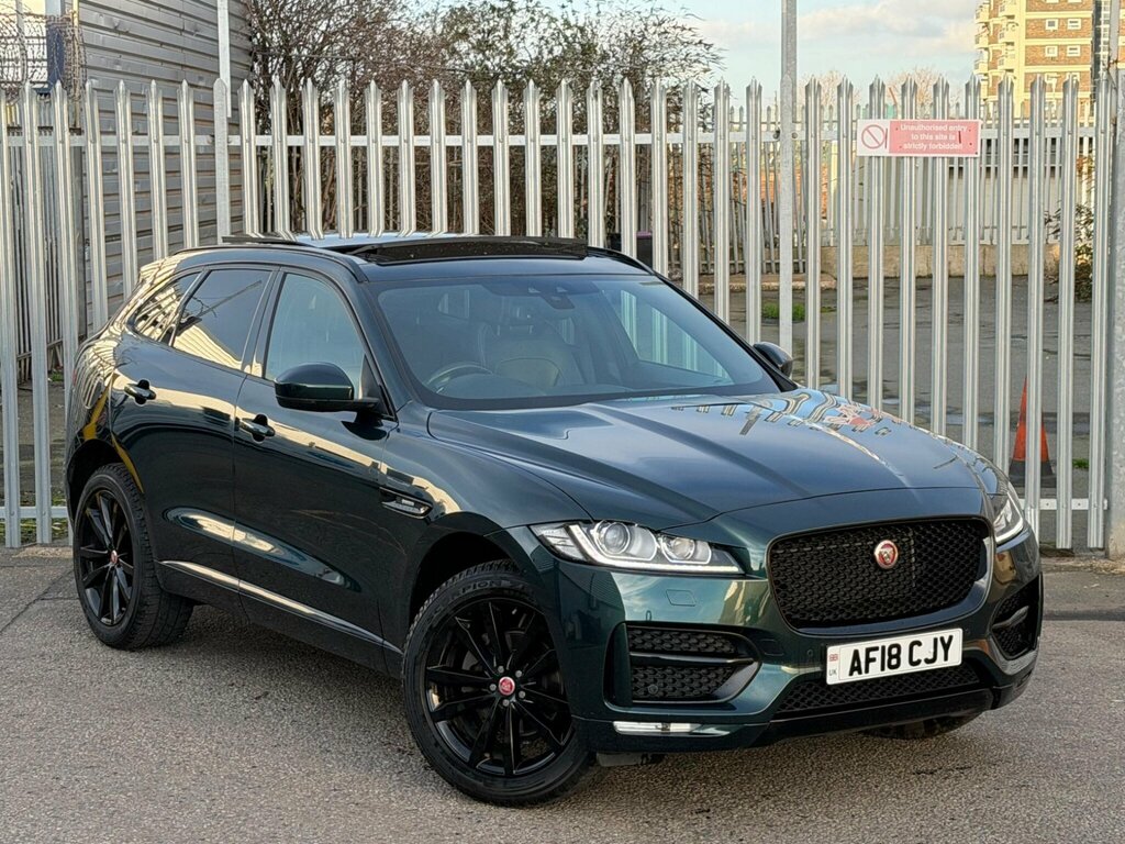 Jaguar F-Pace 2.0 D240 R-sport Awd Euro 6 Ss Green #3