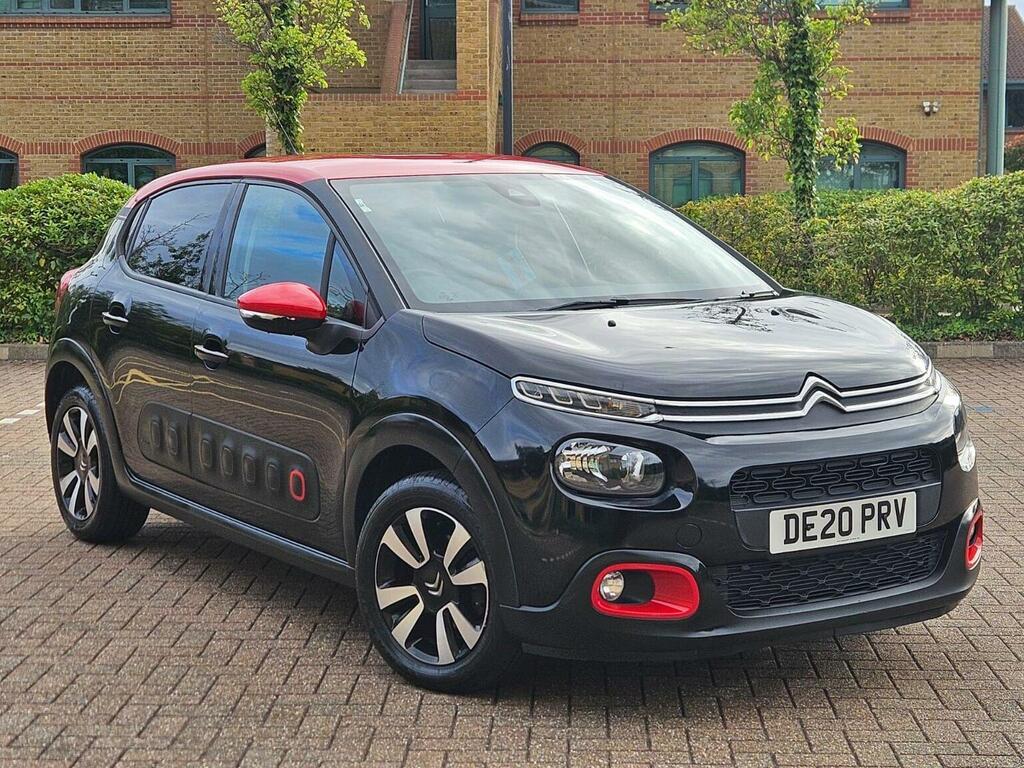 Citroen C3 Hatchback 1.2 Puretech Flair Plus Euro 6 Ss Black