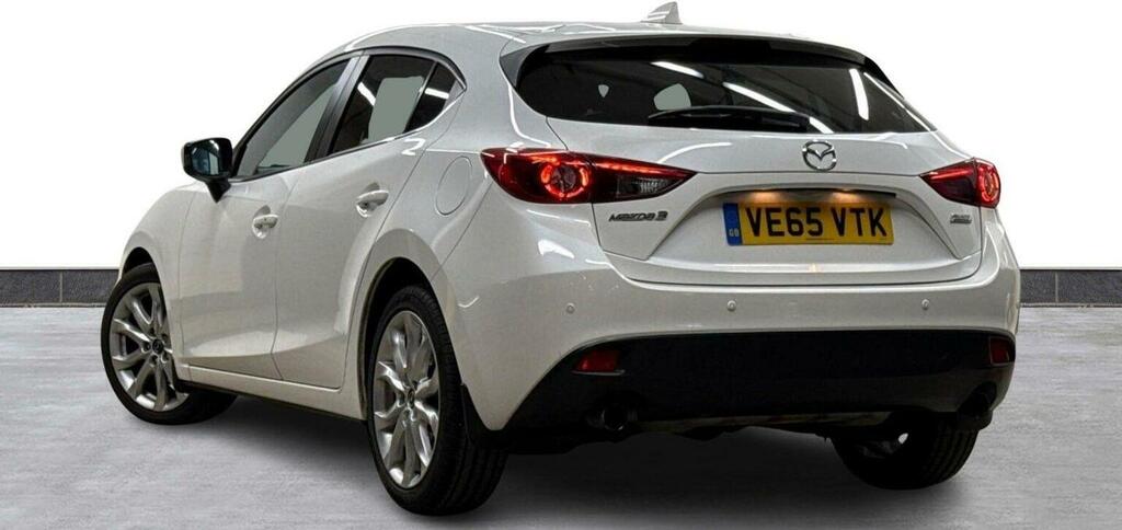 Mazda 3 2.0 Skyactiv-g Sport Nav Euro 6 Ss White #2