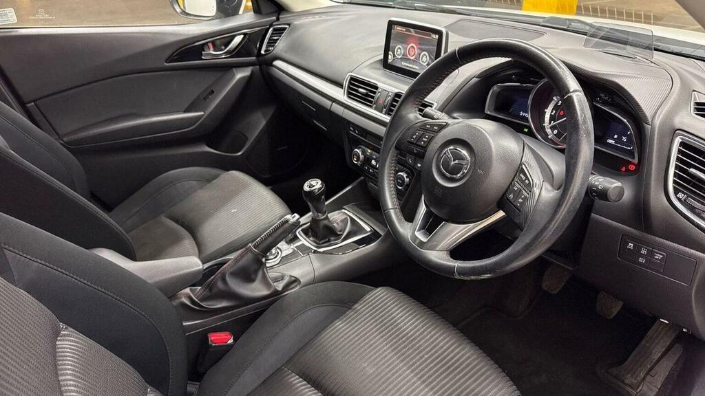Mazda 3 2.0 Skyactiv-g Sport Nav Euro 6 Ss White #5