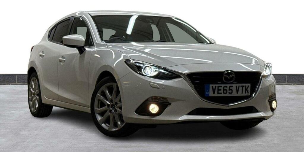 Mazda 3 2.0 Skyactiv-g Sport Nav Euro 6 Ss White