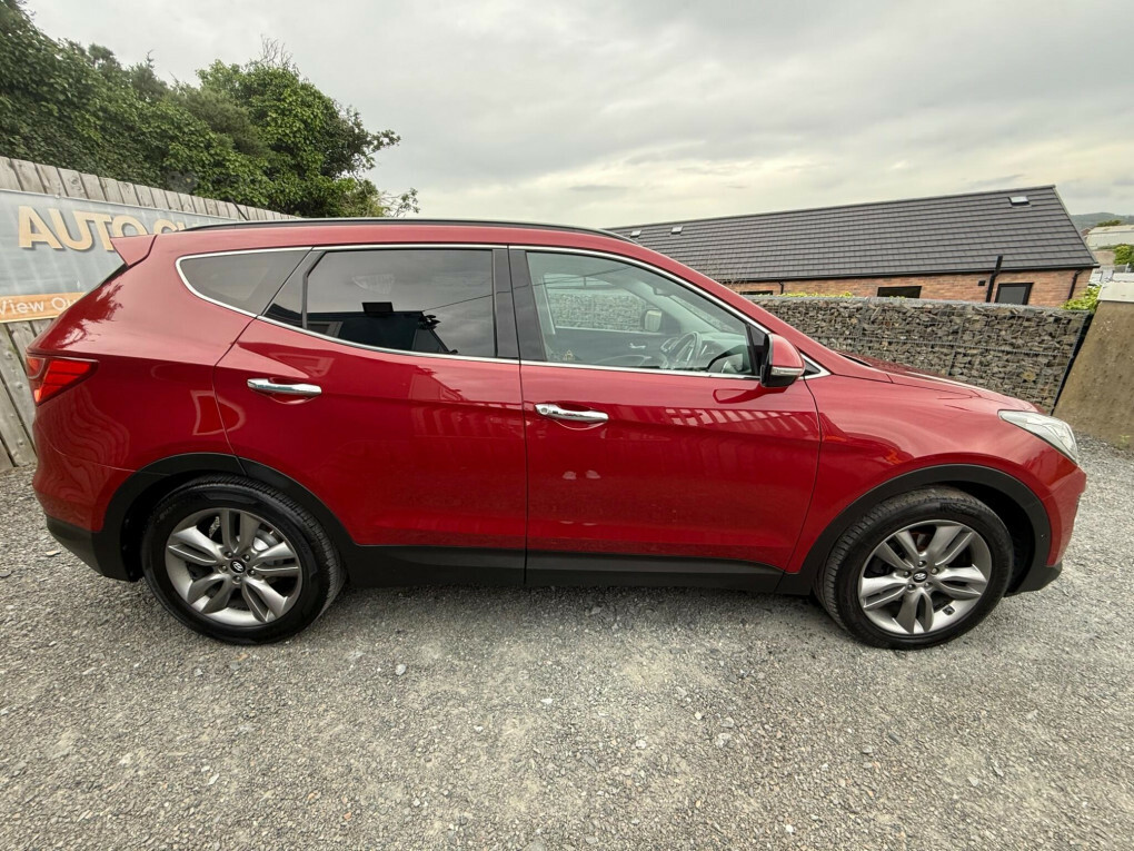 Hyundai Santa Fe 2.2 Crdi Premium Se 4Wd Euro 5 7 Seat Red #4