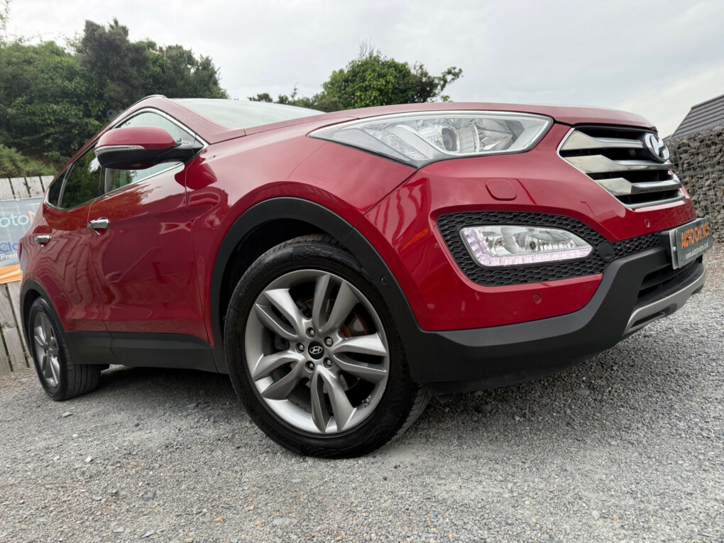 Hyundai Santa Fe 2.2 Crdi Premium Se 4Wd Euro 5 7 Seat Red #3