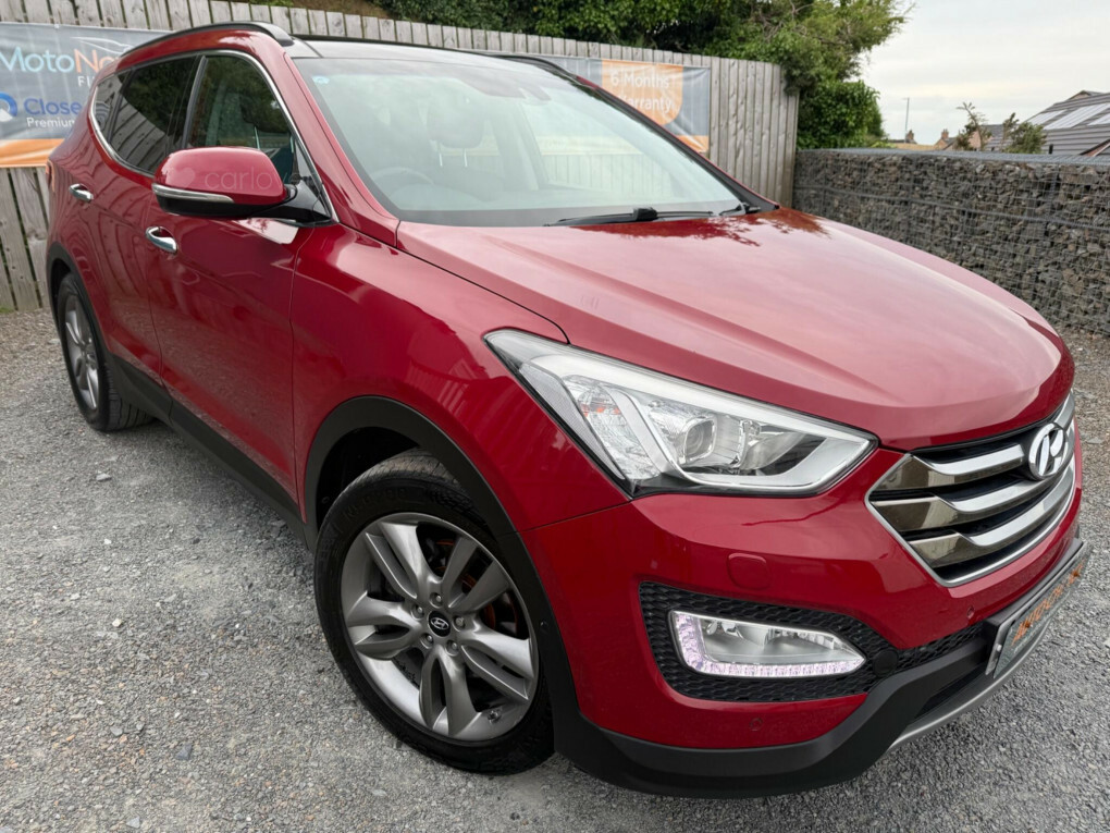 Hyundai Santa Fe 2.2 Crdi Premium Se 4Wd Euro 5 7 Seat Red