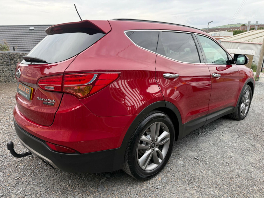 Hyundai Santa Fe 2.2 Crdi Premium Se 4Wd Euro 5 7 Seat Red #5