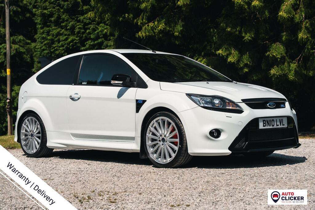 Ford Focus 2.5 Rs Hatchback 225 G Km 301 B White #3
