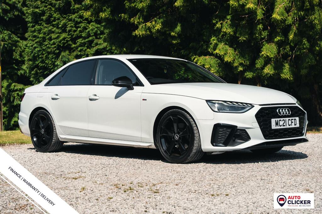 Audi A4 Black Edition White