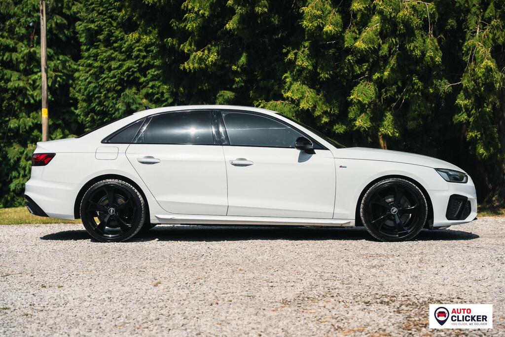 Audi A4 Black Edition White #4
