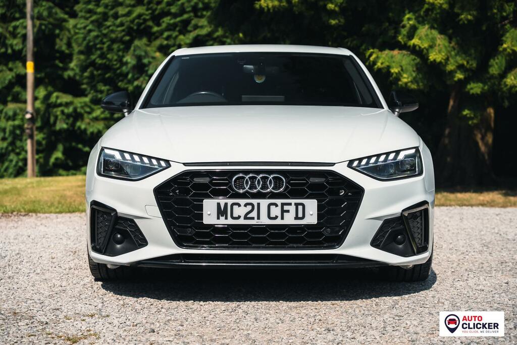 Audi A4 Black Edition White #2