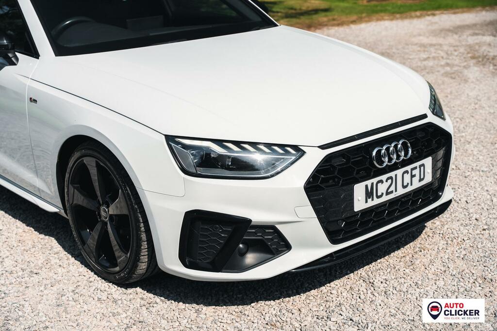 Audi A4 Black Edition White #3