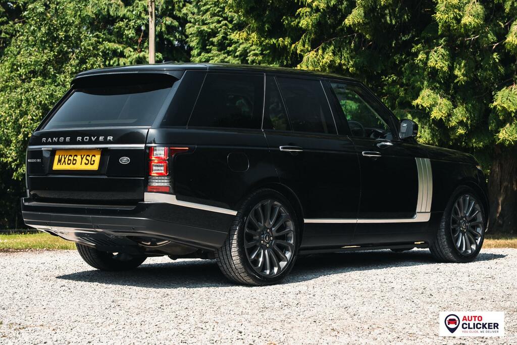 Land Rover Range Rover Vogue Se Black #6