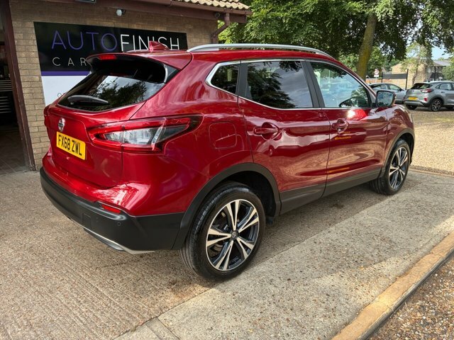 Nissan Qashqai 1.2 Dig-t N-connecta Suv Euro 6 FX68ZWL Red #6