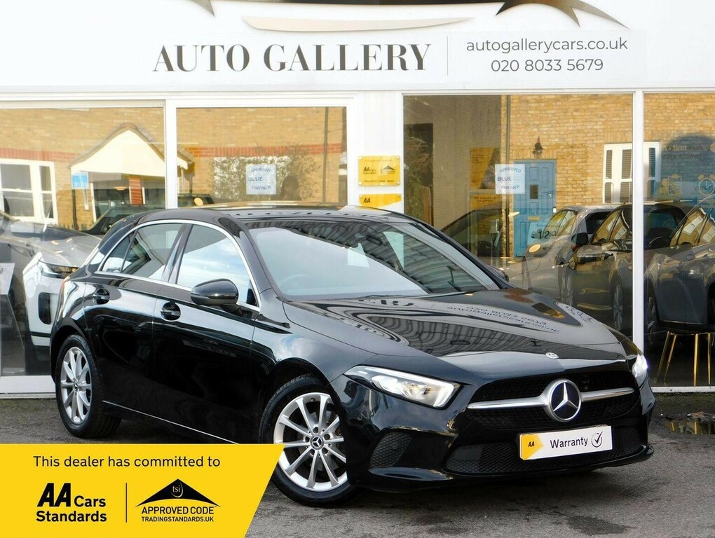 Mercedes-Benz A Class Hatchback 1.3 A180 Sport Executive 7G-dct Euro 6 MD68MWX Black