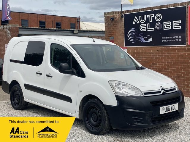 Citroen Berlingo Hdi 725 X Crew White
