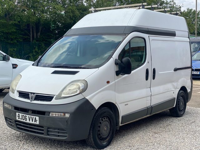 Vauxhall Vivaro 2900 Dti Fwd L1 White #3