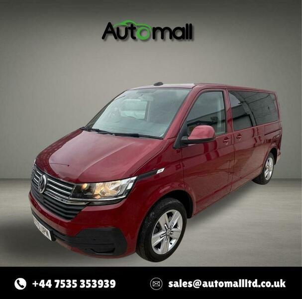 Volkswagen Transporter Shuttle 2.0 Shuttle Tdi Se Dsg Swb Euro 6 Ss Red #3