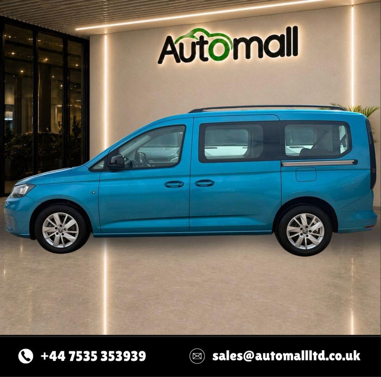 Volkswagen Caddy Maxi Life 2.0 Maxi Tdi Life Dsg Euro 6 Ss Blue #5