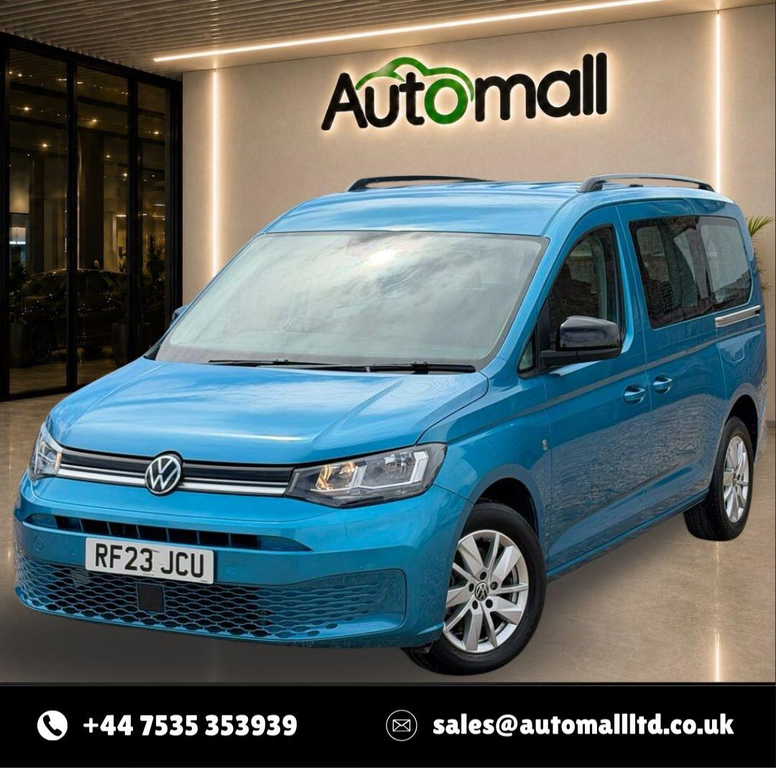 Volkswagen Caddy Maxi Life 2.0 Maxi Tdi Life Dsg Euro 6 Ss Blue #3
