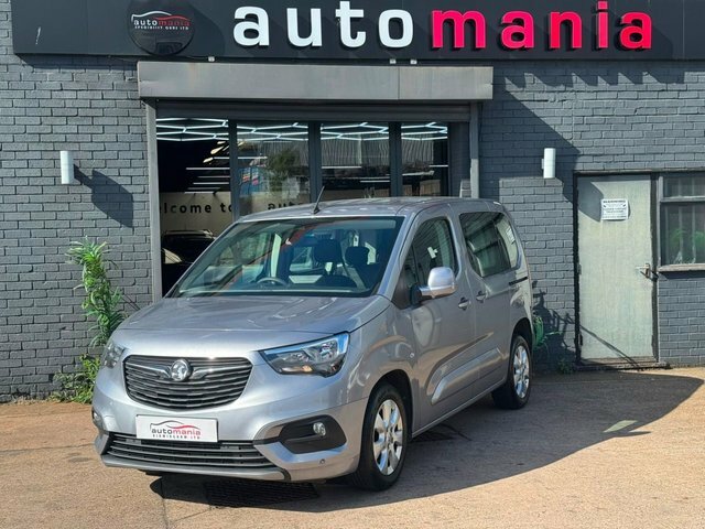 Vauxhall Combo Life Turbo Gpf Energy Mpv PJ19XAA Grey #3