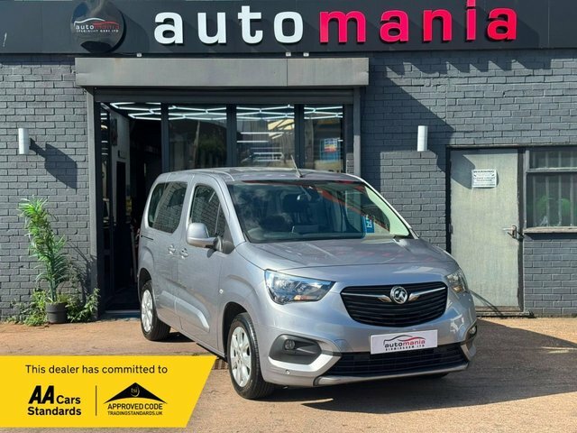 Vauxhall Combo Life Turbo Gpf Energy Mpv Grey