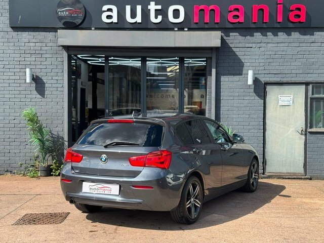 BMW 1 Series 118I Sport Hatchback GF19OOX Grey #2