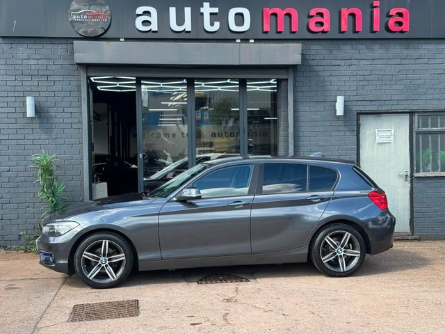 BMW 1 Series 118I Sport Hatchback GF19OOX Grey #3