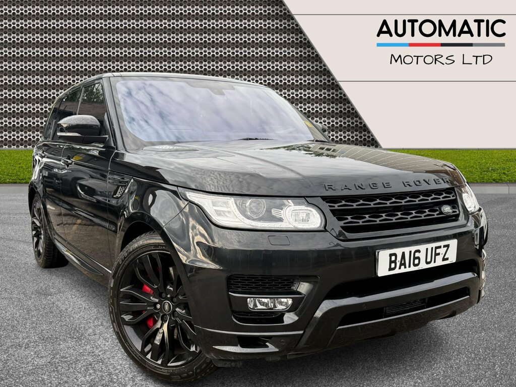 Land Rover Range Rover Sport 3.0 Sd V6 Dynamic Suv Aut Black