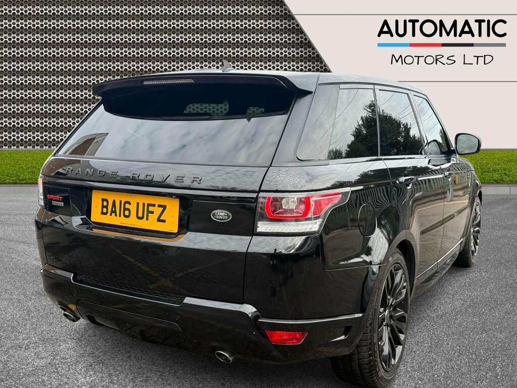Land Rover Range Rover Sport 3.0 Sd V6 Dynamic Suv Aut BA16UFZ Black #5
