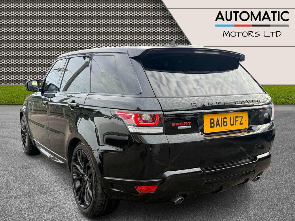 Land Rover Range Rover Sport 3.0 Sd V6 Dynamic Suv Aut BA16UFZ Black #2