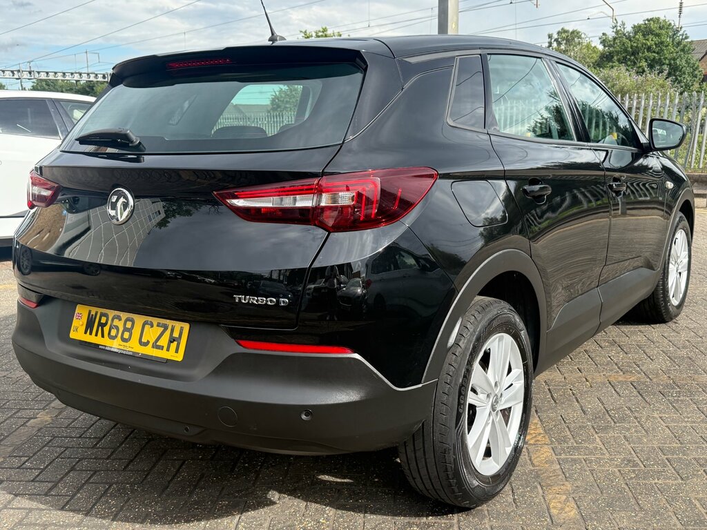 Vauxhall Grandland X 1.5 Turbo D Blueinjection Se Suv WR68CZH Black #6