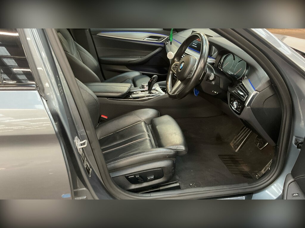 BMW 5 Series 2.0 520D M Sport Saloon Euro 6 S Blue #3