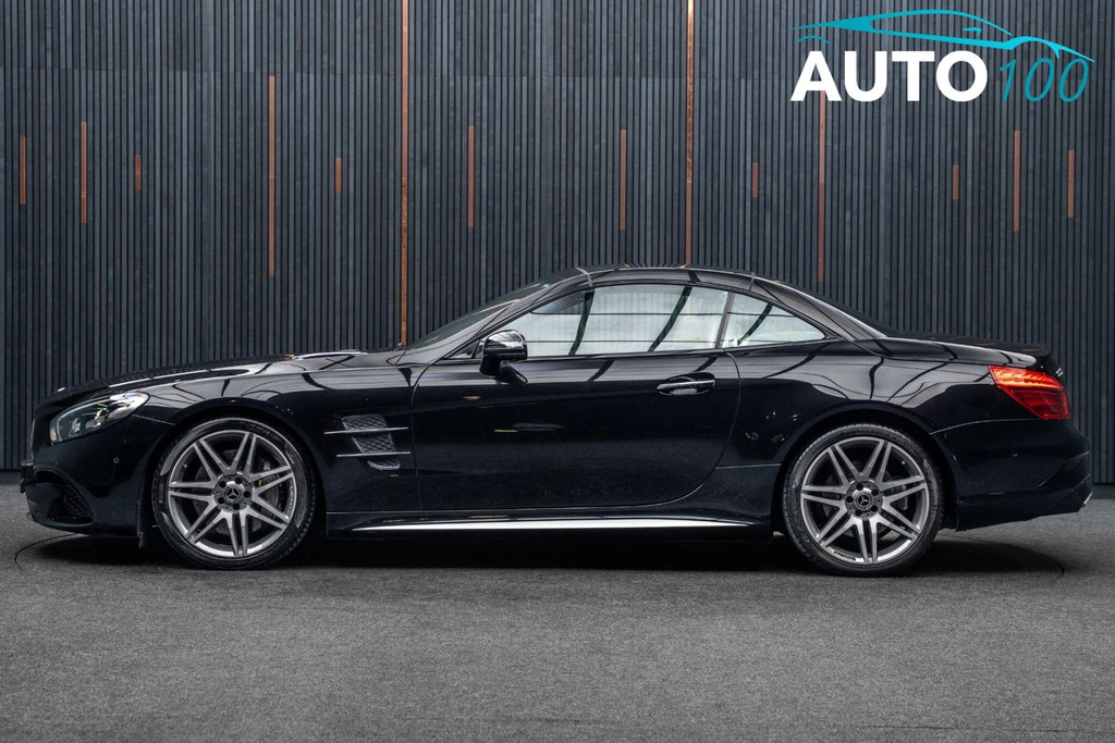 Mercedes-Benz SL Class 4.7 Sl500 V8 Amg Line Roadster G-tronic Euro 6 S Black #5