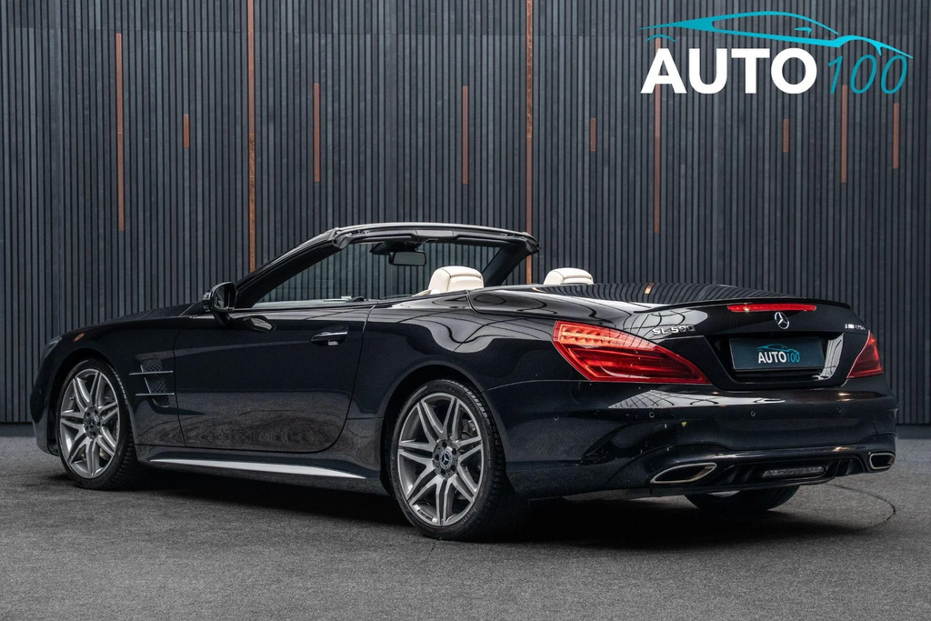 Mercedes-Benz SL Class 4.7 Sl500 V8 Amg Line Roadster G-tronic Euro 6 S Black #3