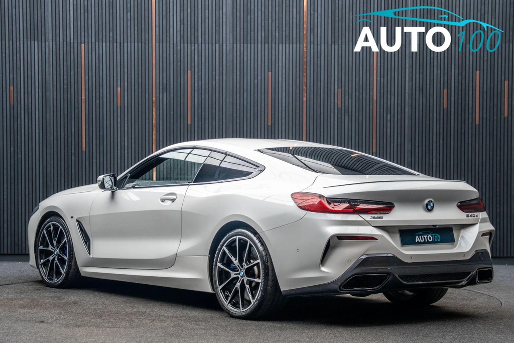 BMW 8 Series 3.0 840D Mht M Sport Steptronic Xdrive Euro 6 Ss White #4
