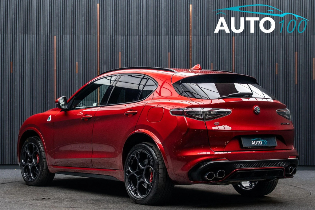 Alfa Romeo Stelvio 2.9 V6 Bi-turbo Quadrifoglio Q4 Awd Euro 6 S Red #3