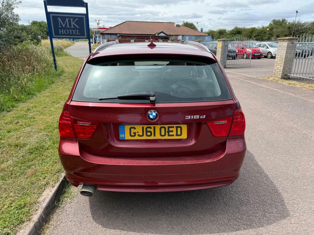BMW 3 Series 2.0 318D Exclusive Edition Touring Euro 5 S S Red #6
