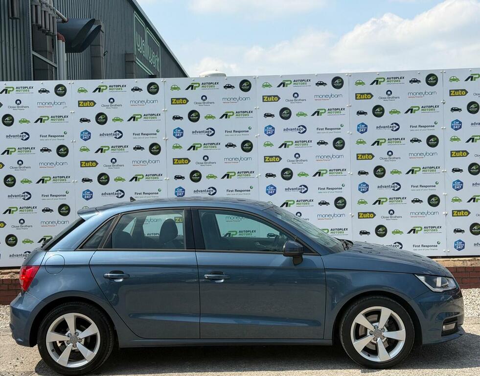 Audi A1 Hatchback 1.4 Tfsi Sport Sportback S Tronic Euro 6 AV66EZE Blue #4