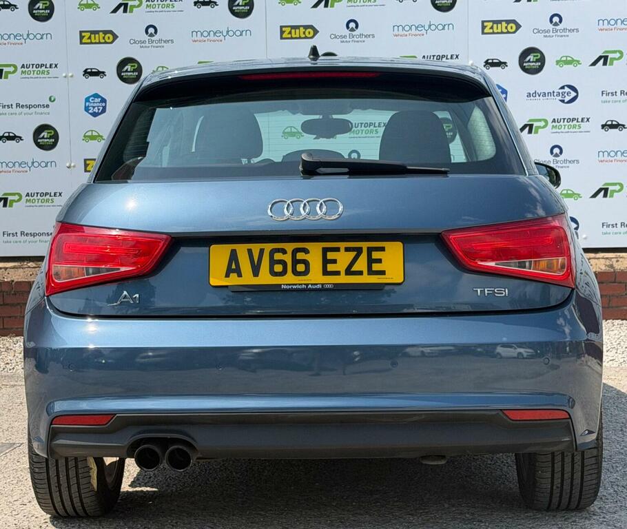 Audi A1 Hatchback 1.4 Tfsi Sport Sportback S Tronic Euro 6 AV66EZE Blue #6