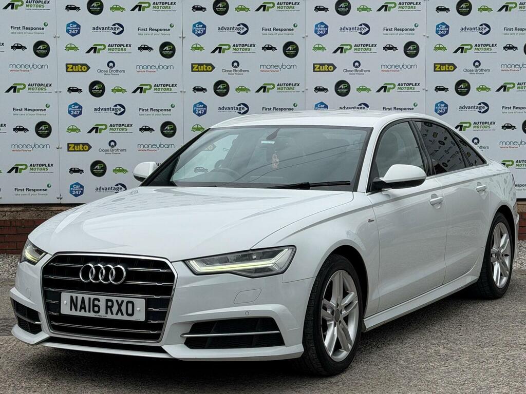 Audi A6 Saloon 2.0 Tdi Ultra S Line Euro 6 Ss White #5